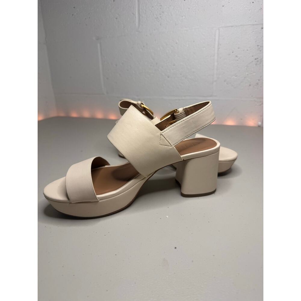 Aerosoles Women’s Ivory Platform Block Heel Sandals Ankle Strap Size 7.5M - Picture 3 of 9